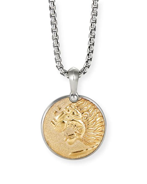 David yurman lion amulet